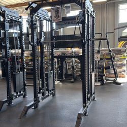 YEAR END SALE - VESTA FITNESS 2in1 -3in1 - Squat Rack Power Cage Functional Trainer with Smith Machine Option