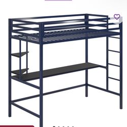 Metal Loft Bed 