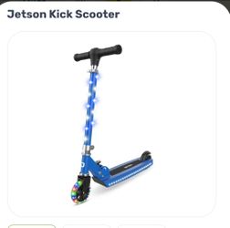 Lightup kick blue scooter- brand new
