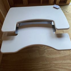 VariDesk® Pro Plus™ 36 height adjustable standing desk converter - White