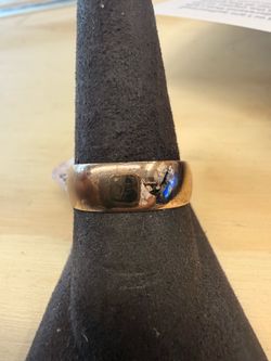 18KT Gold Wedding Band 44343-1