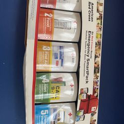 Emergency SmartPack Kit – New, Unopened (Red Cross)