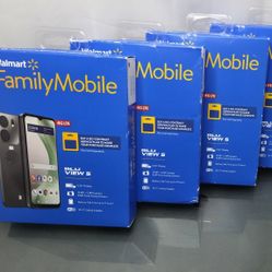 4x Blu View 5 B160V 64GB 3GB Walmart Family Mobile Locked Space Gray New Sealed