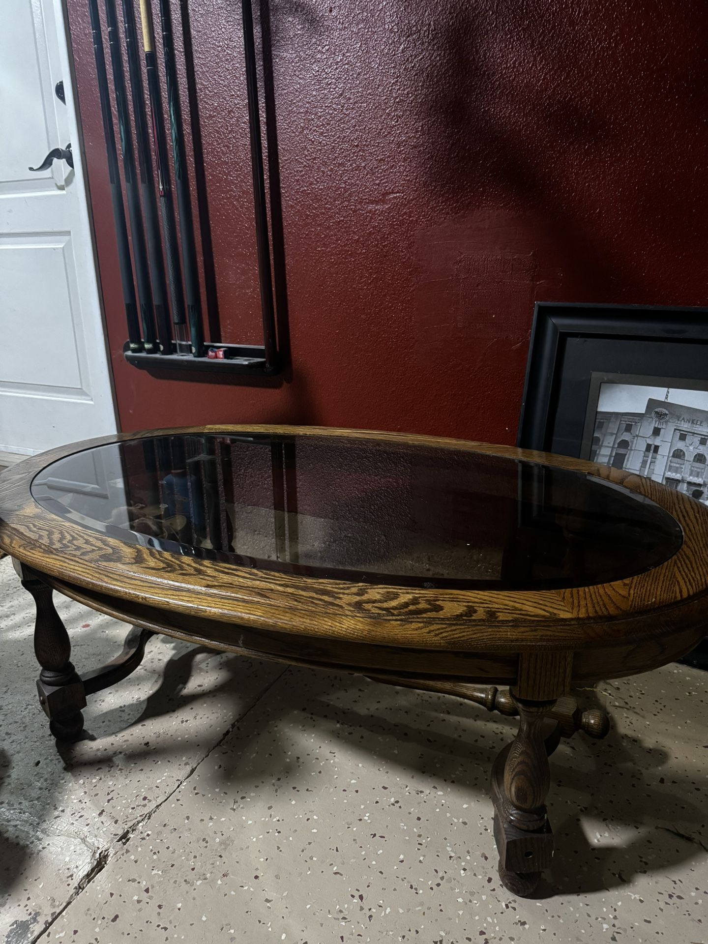 Antique Wood Coffee Table