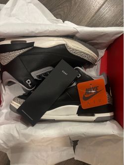 jordan 3 black cement 2024