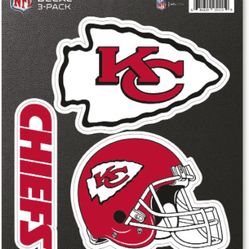 Unisex-Adult NFL 3 Piece Decal Set