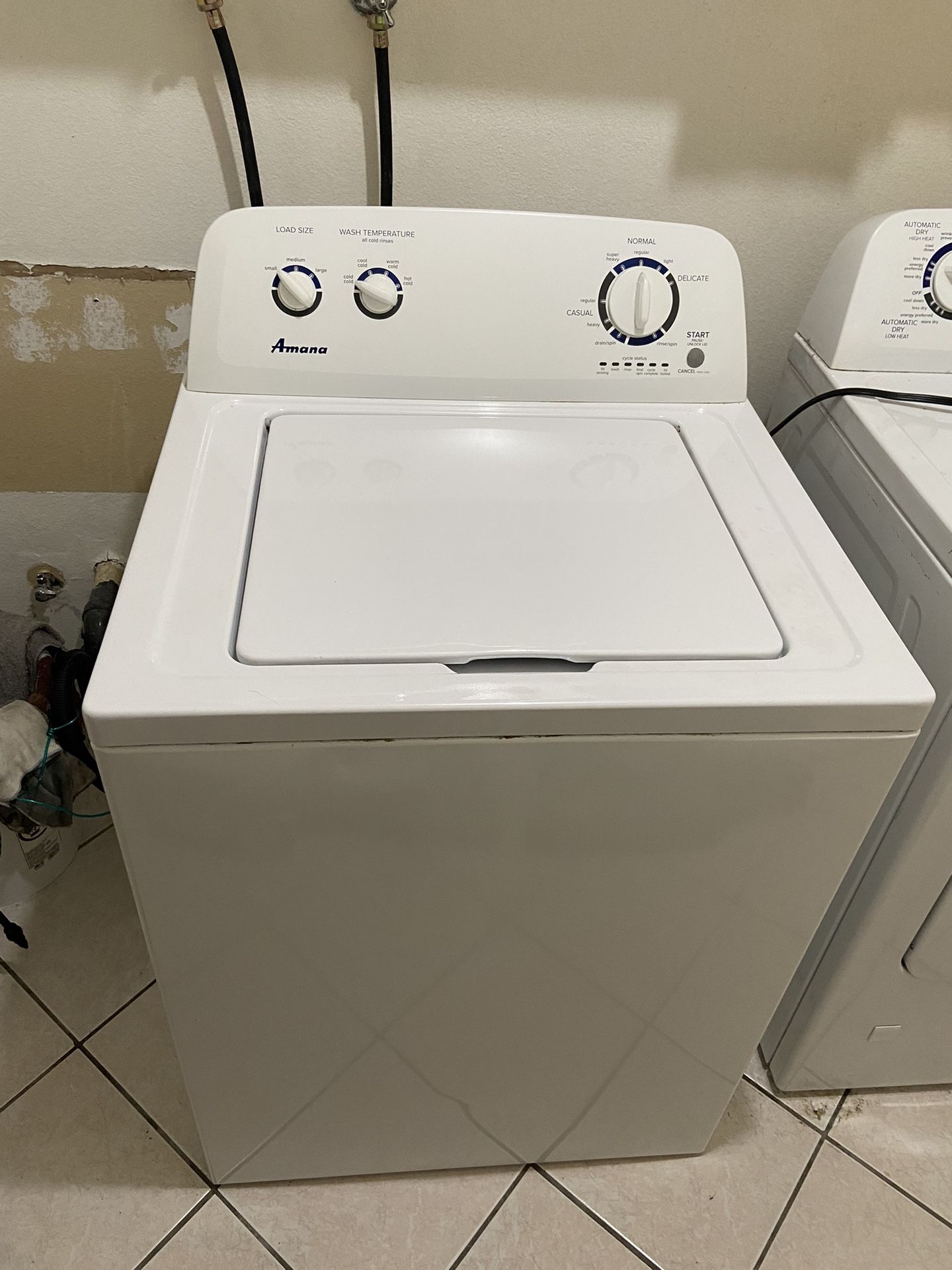 Free Amana Washing Machine(Needs Service)