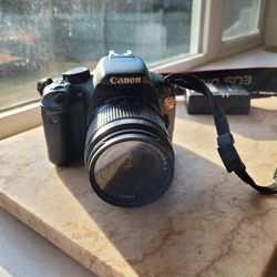 Canon EOS Rebel T2i DSLR Camera Kit w/ Lens, Charger & Strap