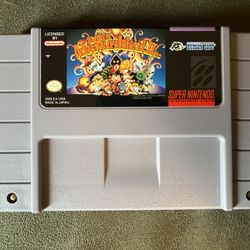 Super Nintendo Super Adventure Island II Cartridge Mint