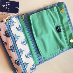 Roller rabbit x Target collaboration jewelry pouch