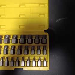 Broken screw/bolt/Stud extraction set