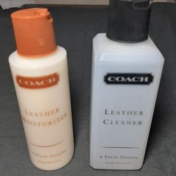 Coach Leather Cleaner and Moisturizer Kit Purse