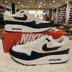 Nike Air Max 1 Essential Summit White Black Size 8