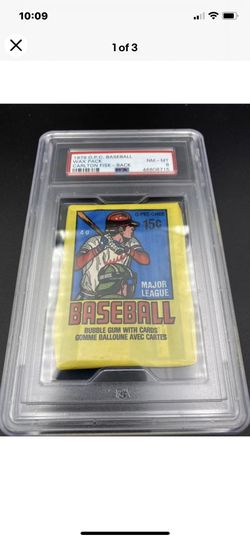 1979 O-Pee-Chee Baseball Graded Pack 