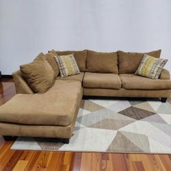 🚚 FREE DELIVERY - Cozy L-Shaped Sectional Sofa
