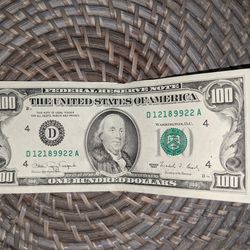 Collectible $100 Bill