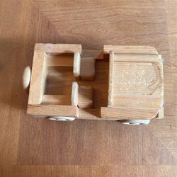 Wooden Handmade Car 