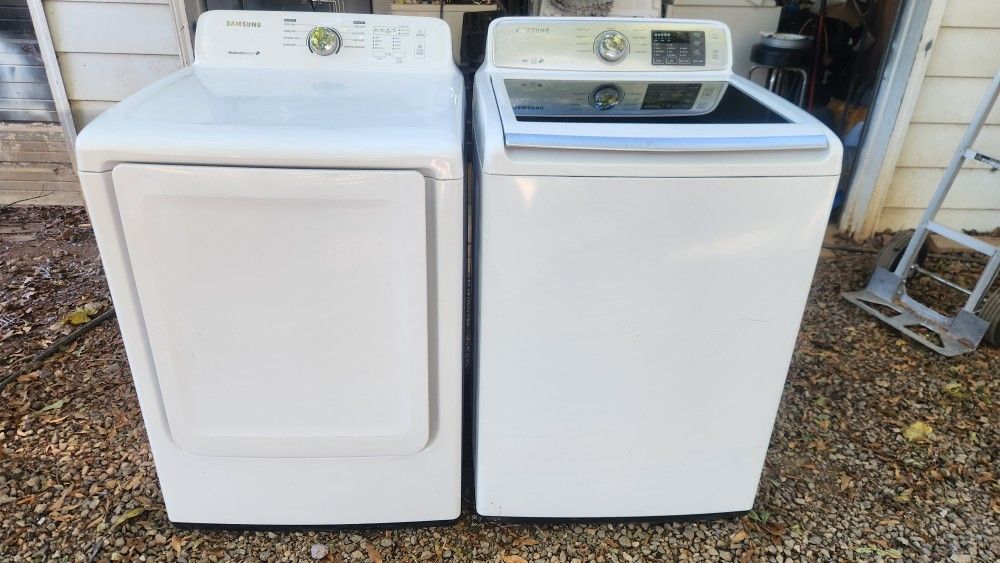 Samsung Washer & Dryer Electric 4 Prong Or 3Prong Set