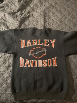 1988 Vintage Hanes Classic Harley Davison Crewneck