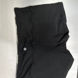 Lululemon Size 4 Black Biker Shorts