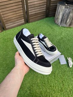 Rick Owens DRKSHDW Luxor Vintage Low “Black Milk”