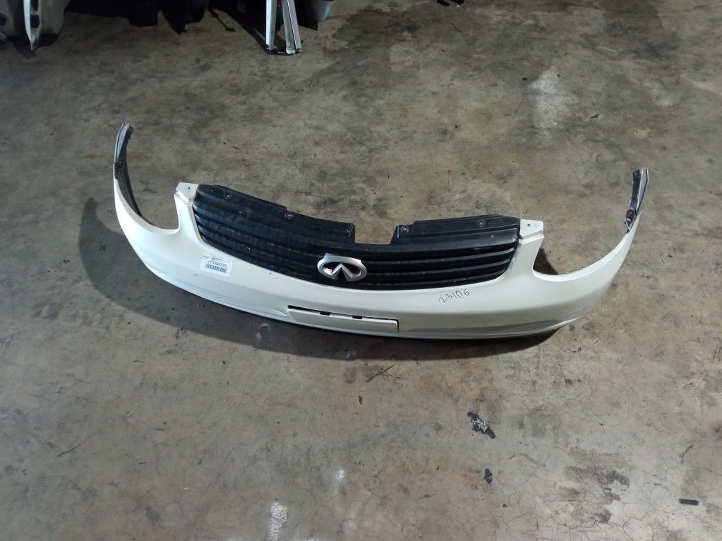 Rear Bumper Cover For 2003 Infiniti G35 Stock 23106
