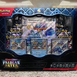 Pokemon- Paldean Fates Premium Collection (Quaquaval Ex)