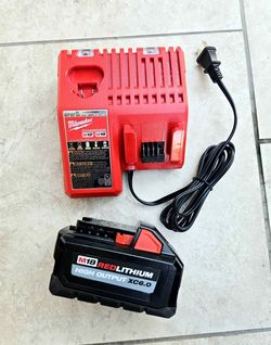 Milwaukee 18V 6.0 High Output Battery and Charger