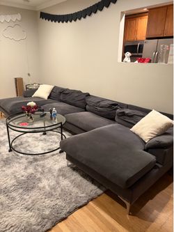 BEST OFFER: couch, tables, tv stand, carpet