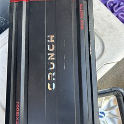 1500 Watt Crunch Amp