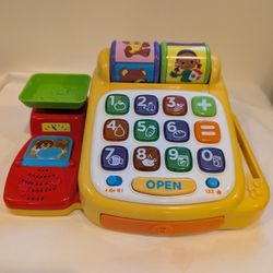 Vtech Music Cash Register With Weight, Drawer Opener &Card Scan
