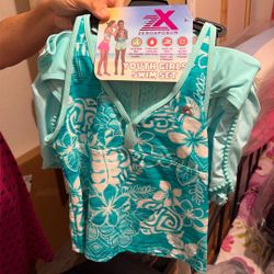 Young Girls Smimsuit Size 14 Or 16 Available 