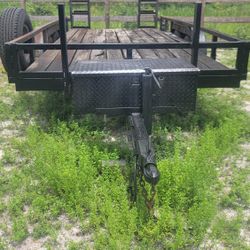Heavy Equipment Trailer 7x16