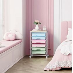 Rolling Cart With Drawers