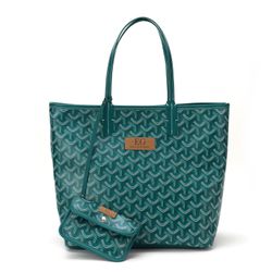 Micro Fibre Tote Bags, Purse & Dust Bag (Goyard Style) Green (50% Off)