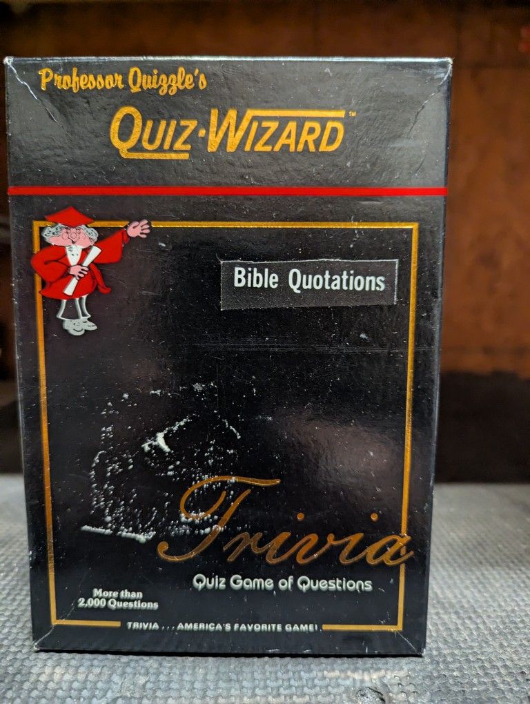 Bible Trivia Game