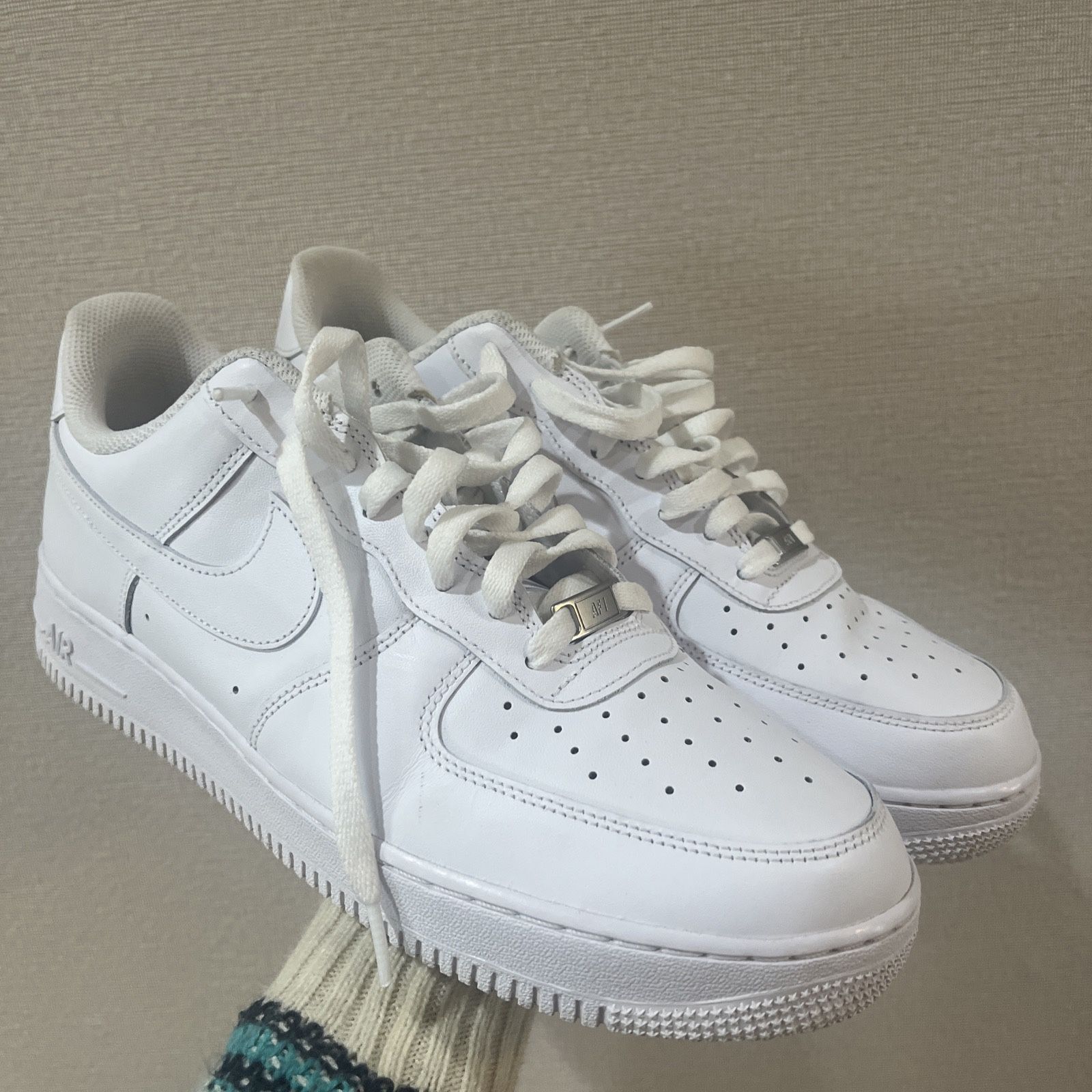 Nike Air Force 1 Low '07 White CW2288-111 Men’s Size 11.5. Dry Nice