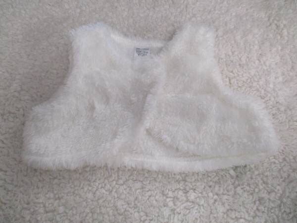 toddler furry vest valentines day carters 18 mos girl