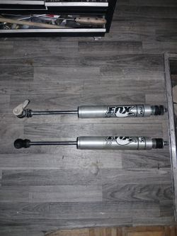 Fox rear shocks