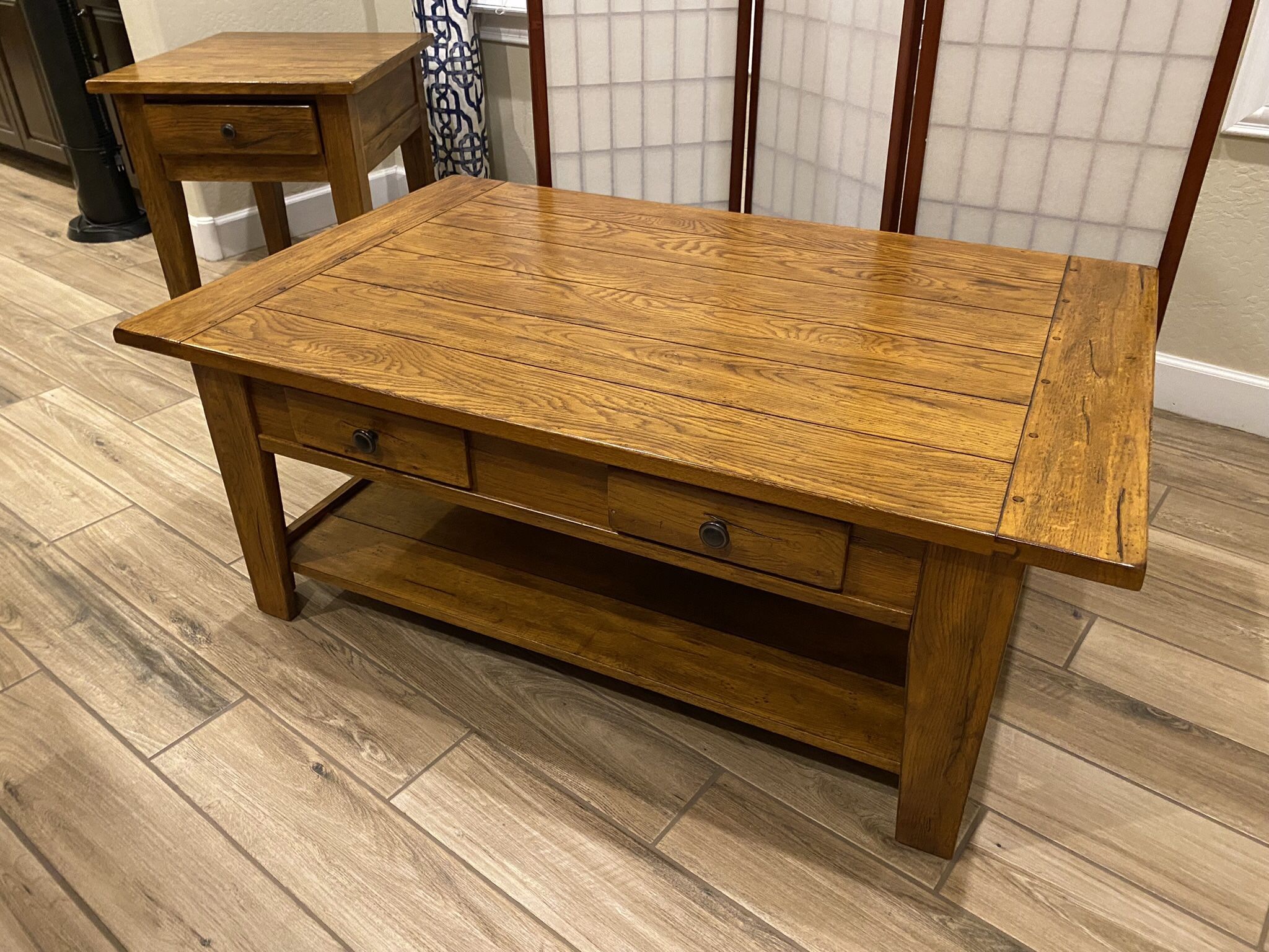 Broyhill Attic Heirlooms Coffee Table And 2 End Tables