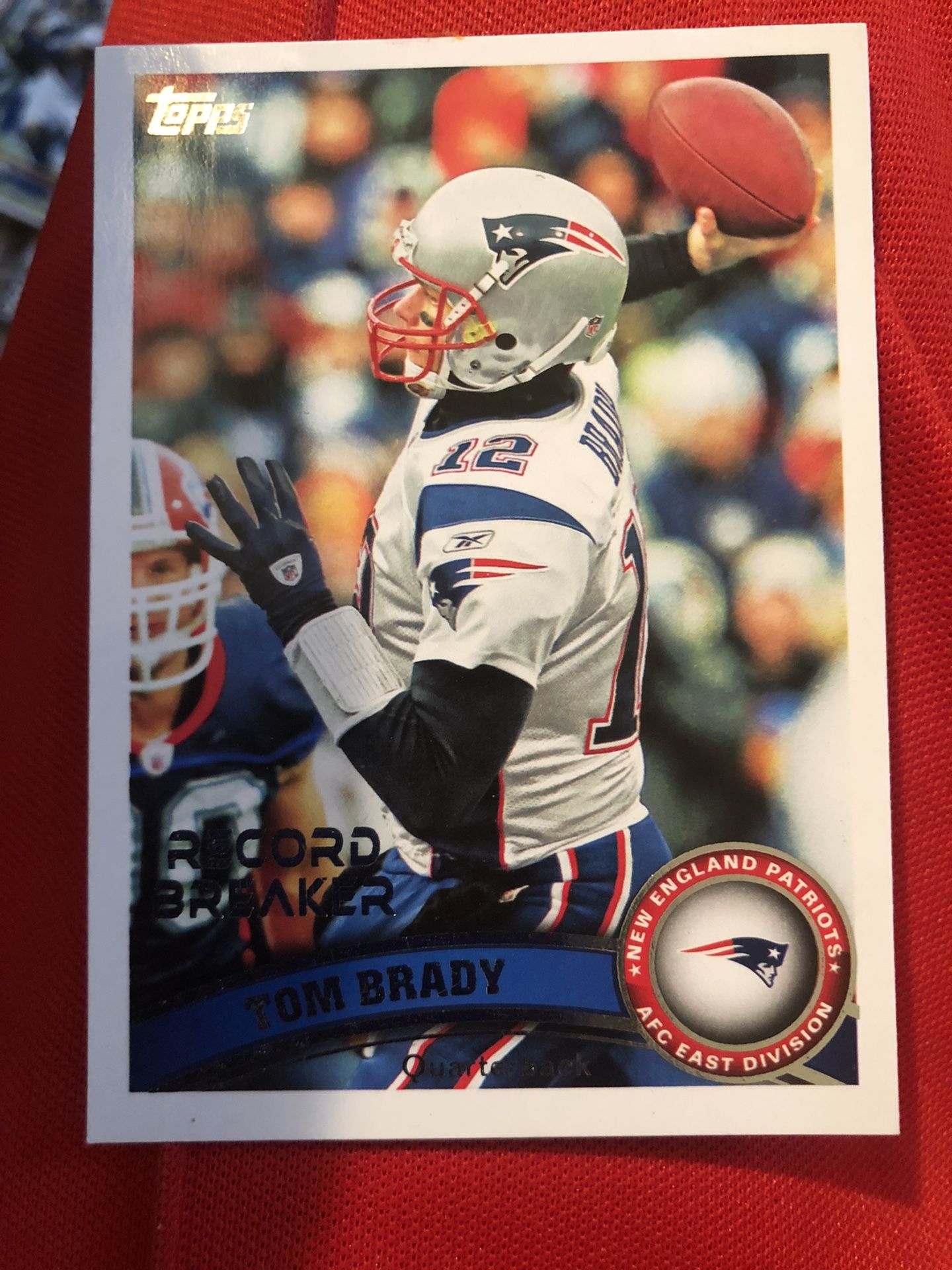 TOM BRADY RECORD BREAKER