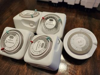 Electric timers For Christmas Decorations 