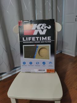 K&N Lifetime Home Air Filter 14x20x1