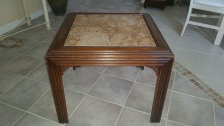 Side Tiled Table