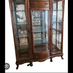 Pulaski Antique China Cabinet