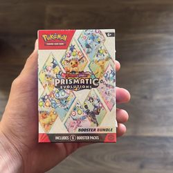 Prismatic Evolution Booster Bundle! 
