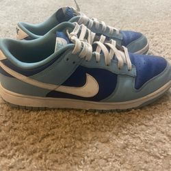 Light Blue and White Argon Dunks 