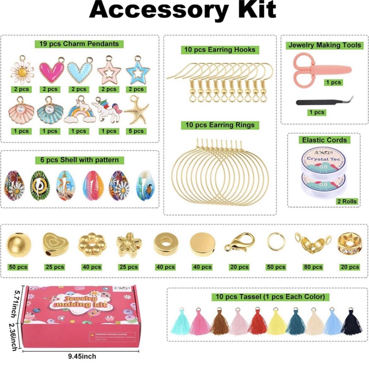 6700 Pcs Clay Beads Kit for Bracelet Making,28 Colors Flat Polymer Heishi Beads Letter Beads Evil Eye Beads White Pearl, Jewelry Making Kit with Penda