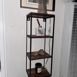 Small Decorative 4-tier shelf $25