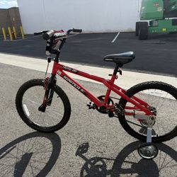 Red Kids Bicycle 